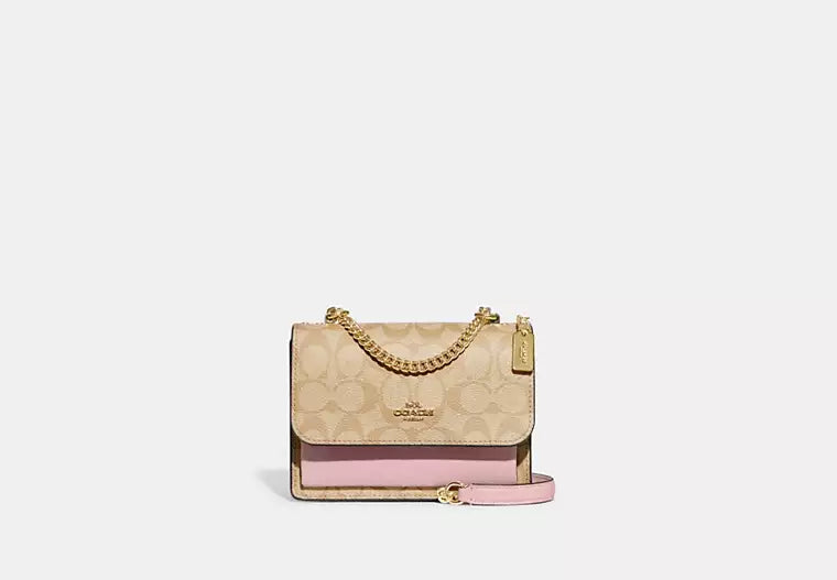Coach Mini Klare Crossbody In Signature Canvas